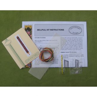 bell pull kit dollhouse needlepoint petit point embroidery