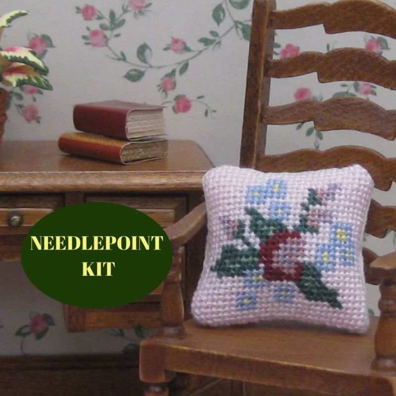 12th Scale Miniature Needlepoint Cushion Kit 
