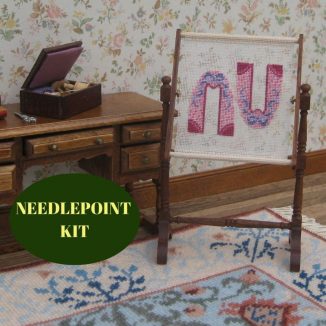 needlework stand kit dollhouse needlepoint embroidery