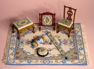 Dollhouse needlepoint Judith collection of kits