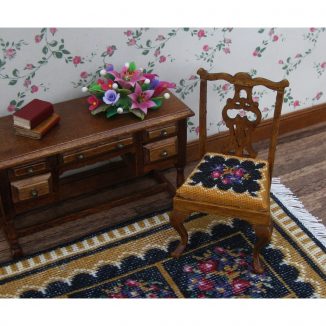 Berlin woolwork dollhouse miniature chair needlepoint kit furniture accessories