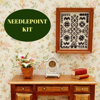 sampler kit dollhouse needlepoint embroidery