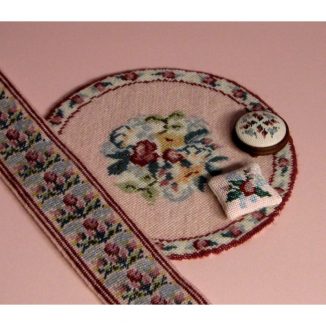 Dollhouse needlepoint Bella collection of kits