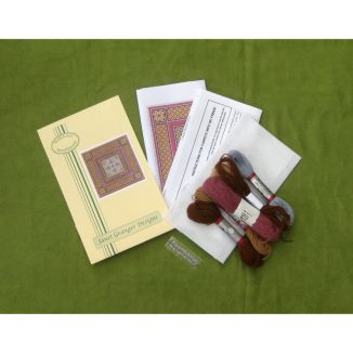 Isobel square carpet rug dolls house miniature embroidery needlepoint kit