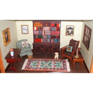 Carole jade carpet rug miniature dollhouse embroidery kit