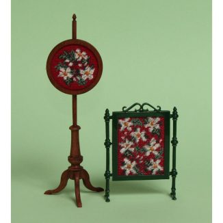 Dollhouse needlepoint Winter collection of kits